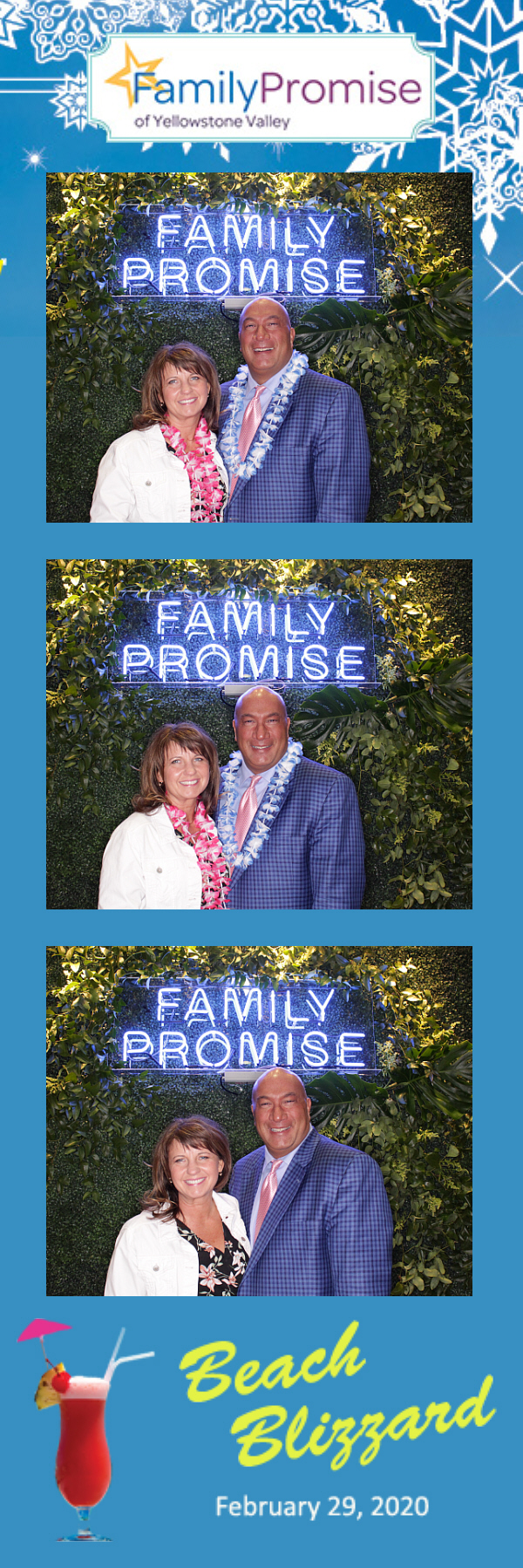 Beach Blizzard Party for a Promise- A Toast To 15 Years! | View more photos from the event at gallery.photoboothbillings.com/u/PhotoBoothBillings/Beach-Blizzard-Party-for-a-Promise-A-Toast-To-15-Years